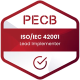 ISO/IEC 42001 certification badge